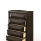 Espresso Rubber Wood Chest By Homeroots - 318727 | Drawers | Modishstore - 2