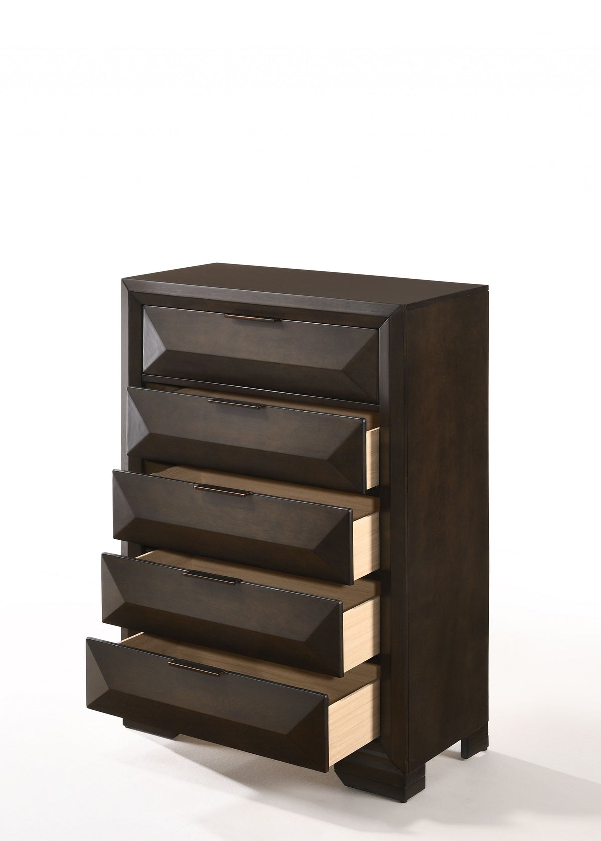 Espresso Rubber Wood Chest By Homeroots - 318727 | Drawers | Modishstore - 2