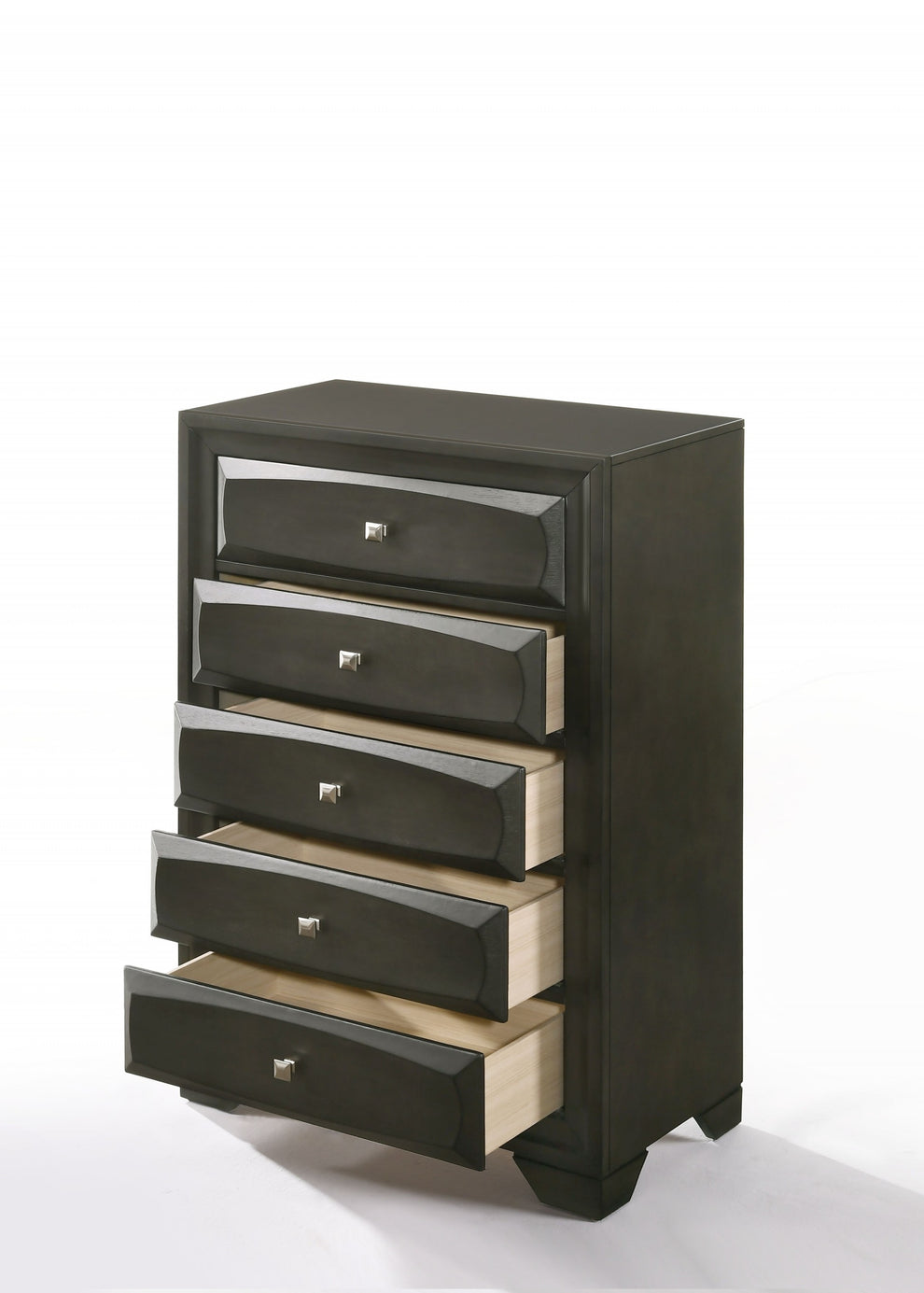 Antique Gray Rubber Wood Chest By Homeroots | Drawers | Modishstore - 2