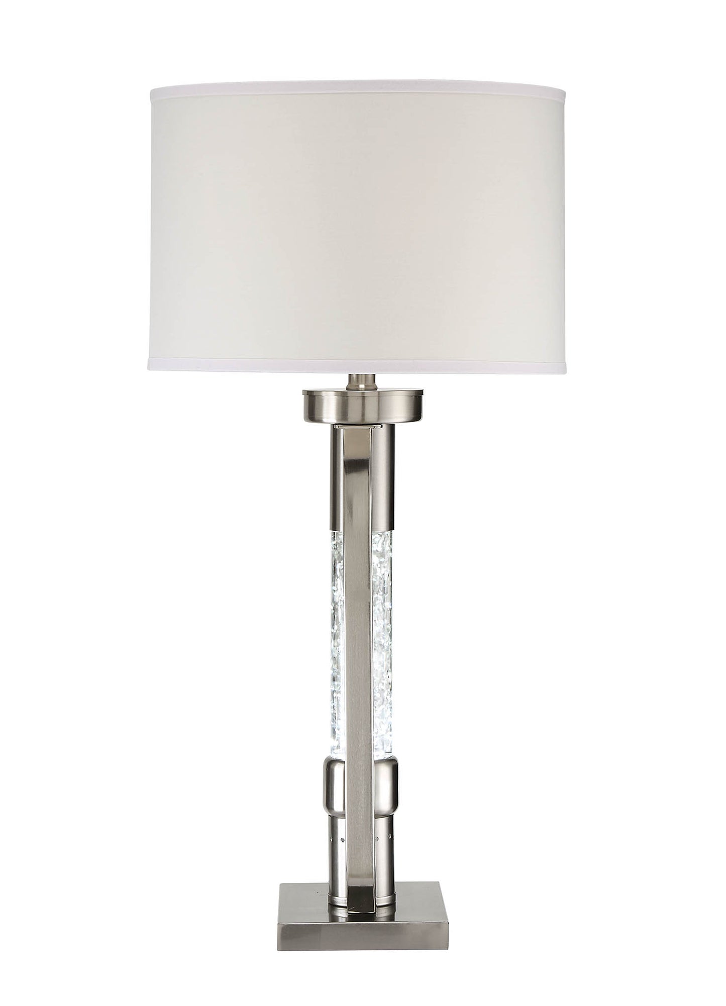 Sand Nickel Table Lamp By Homeroots | Table Lamps | Modishstore - 2