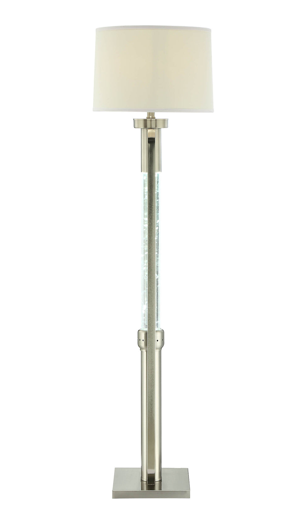 Sand Nickel Floor Lamp By Homeroots | Floor Lamps | Modishstore - 3
