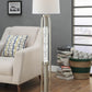 Sand Nickel Floor Lamp By Homeroots | Floor Lamps | Modishstore