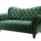 Green Velvet Loveseat By Homeroots | Loveseats | Modishstore