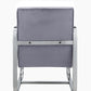 Grey Accent Chair By Homeroots | Accent Chairs | Modishstore