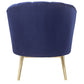 Blue Accent Chair By Homeroots | Accent Chairs | Modishstore
