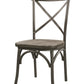 2Pc Gray Oak And Sandy Gray Side Chair By Homeroots | Dining Chairs | Modishstore