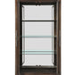 Tobacco Rectangular Display Cabinet By Homeroots | Cabinets | Modishstore - 3