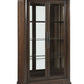 Tobacco Rectangular Display Cabinet By Homeroots | Cabinets | Modishstore - 3