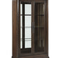 Tobacco Rectangular Display Cabinet By Homeroots | Cabinets | Modishstore - 4