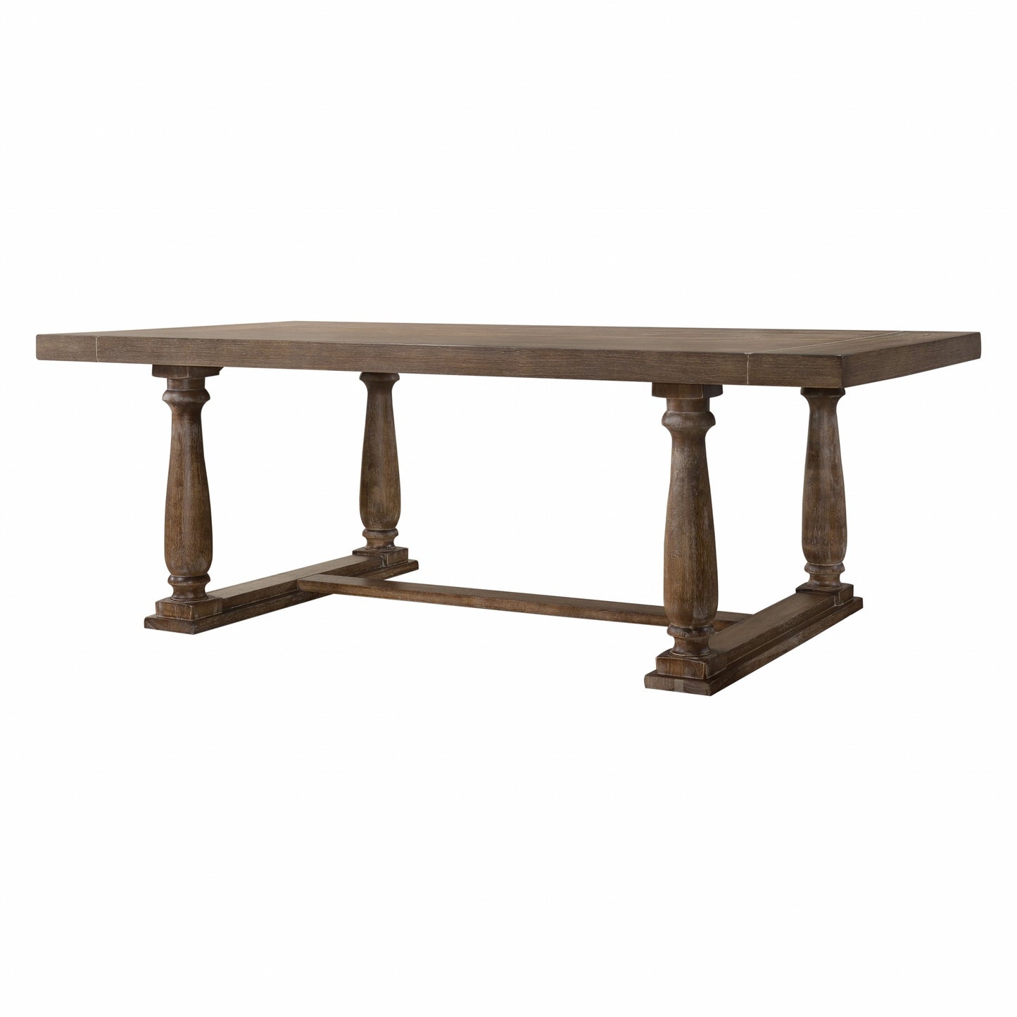 Weathered Oak Dining Table By Homeroots | Dining Tables | Modishstore