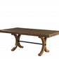 Gray Oak Dining Table By Homeroots | Dining Tables | Modishstore - 2