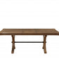 Gray Oak Dining Table By Homeroots | Dining Tables | Modishstore - 4