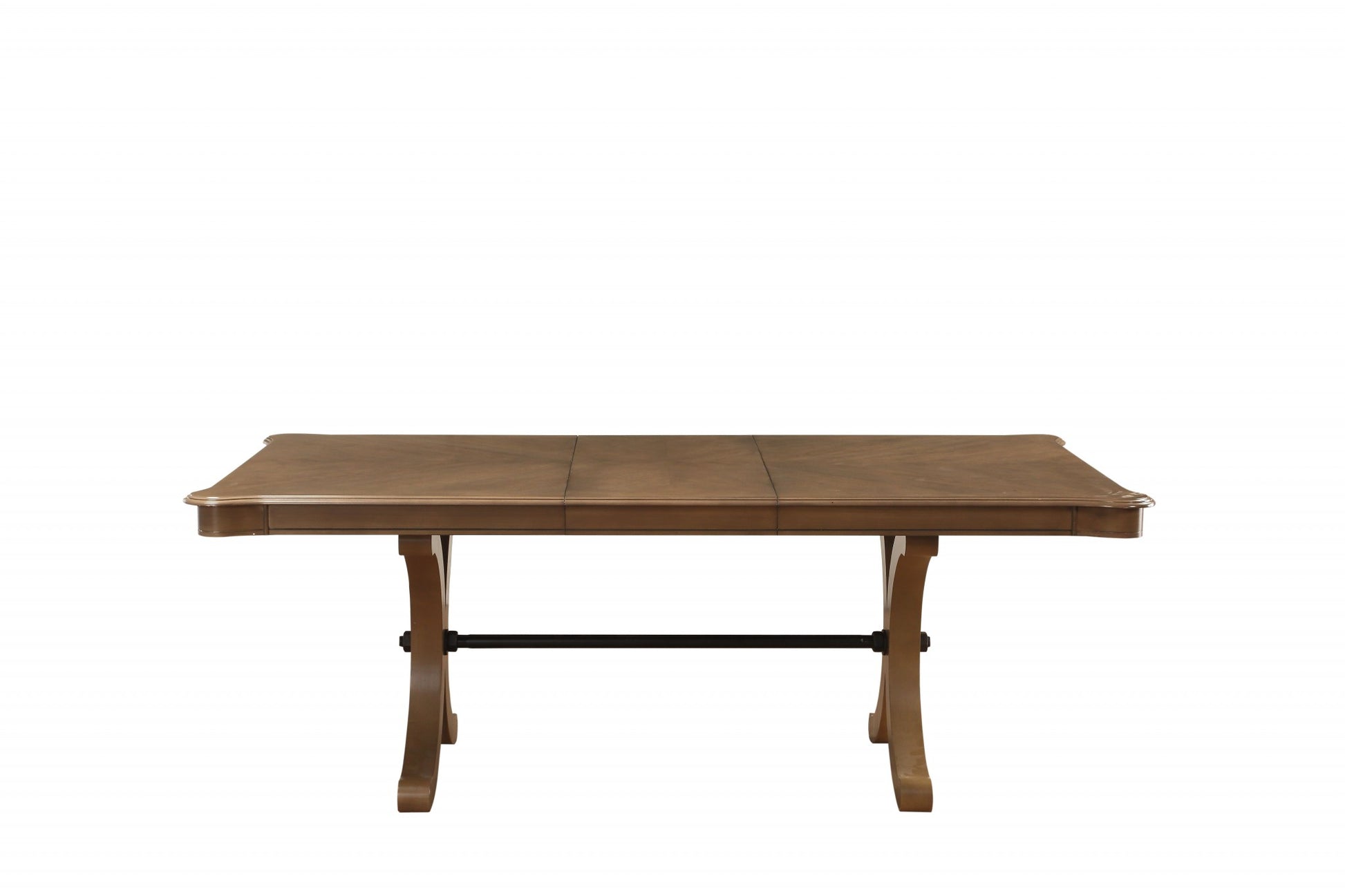 Gray Oak Dining Table By Homeroots | Dining Tables | Modishstore - 4