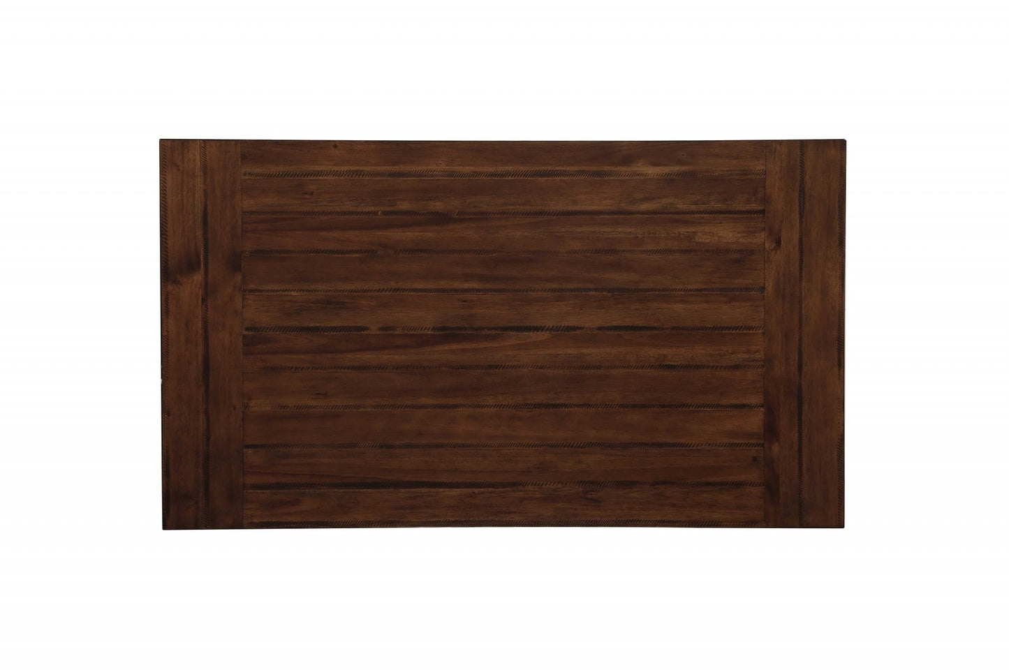 Walnut And White Washed Solid Wood Dining Table By Homeroots | Dining Tables | Modishstore - 6