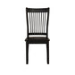 Black - Side Chair (Set-) By Homeroots | Dining Chairs | Modishstore - 3