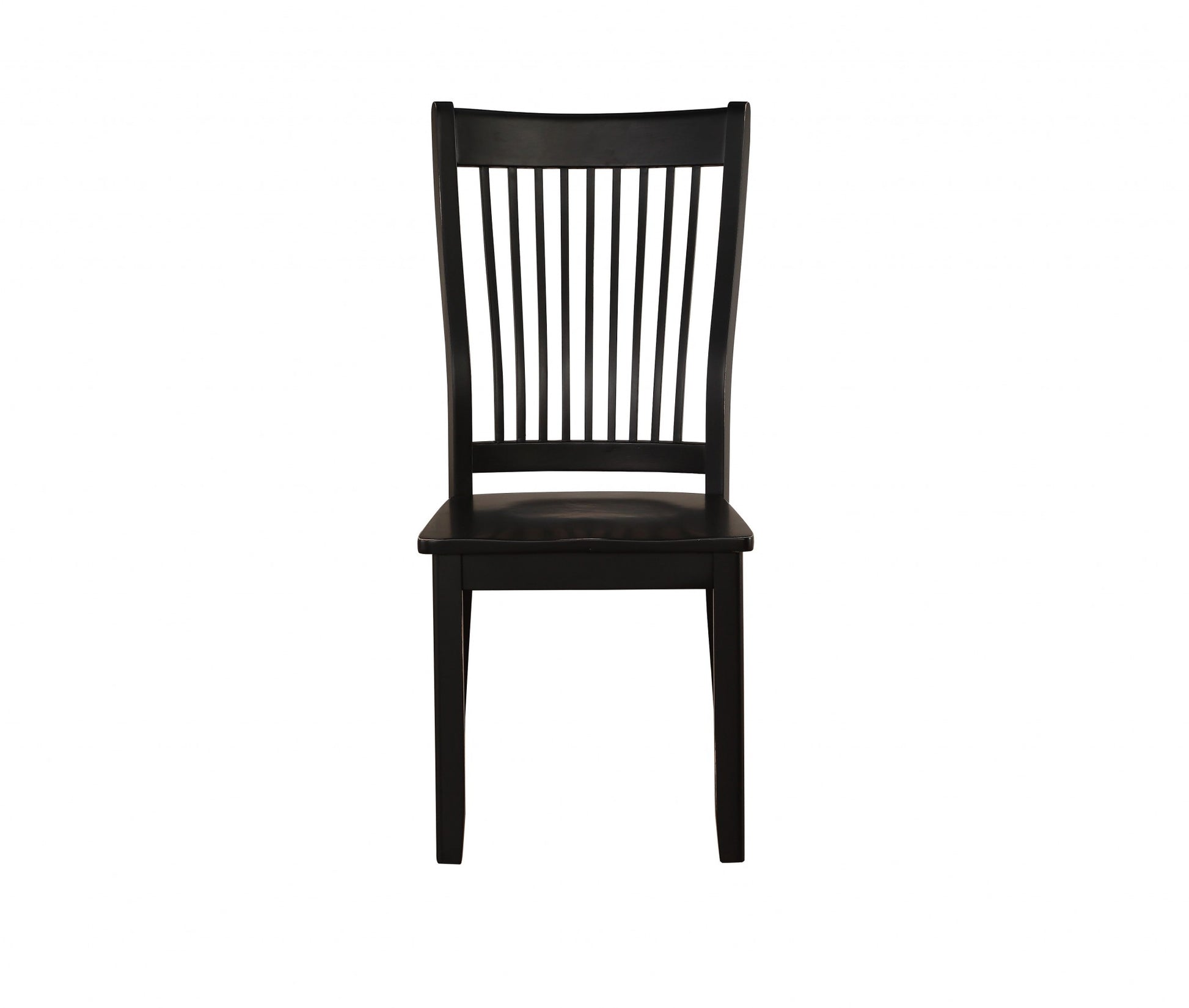 Black - Side Chair (Set-) By Homeroots | Dining Chairs | Modishstore - 3