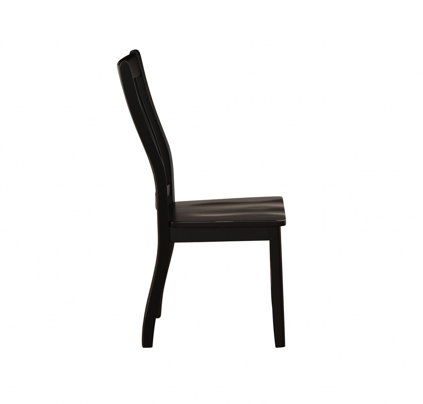 Black - Side Chair (Set-) By Homeroots | Dining Chairs | Modishstore - 4