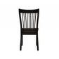 Black - Side Chair (Set-) By Homeroots | Dining Chairs | Modishstore - 5