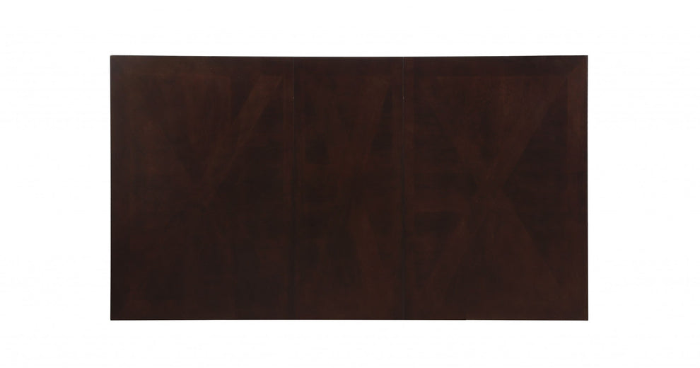 Espresso Poplar Dining Table By Homeroots | Dining Tables | Modishstore - 5