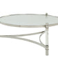 Clear Acrylic Stainless Steel And Clear Glass Coffee Table By Homeroots | Coffee Tables | Modishstore - 5