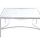 Chrome And Mirrored Coffee Table By Homeroots | Coffee Tables | Modishstore - 4