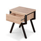 Weathered Light Oak End Table By Homeroots | End Tables | Modishstore - 2