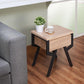Weathered Light Oak End Table By Homeroots | End Tables | Modishstore - 3