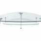 Chrome And Clear Glass Coffee Table By Homeroots | Coffee Tables | Modishstore - 5