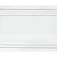 Clear Acrylic Chrome And Clear Glass Coffee Table By Homeroots - 318988 | Coffee Tables | Modishstore - 6