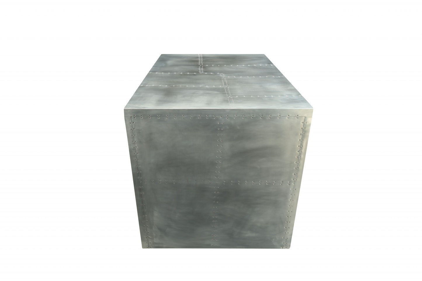 Aluminum Desk By Homeroots | Desks | Modishstore - 5