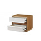 Natural Mdf Nightstand By Homeroots | Nightstands | Modishstore - 6
