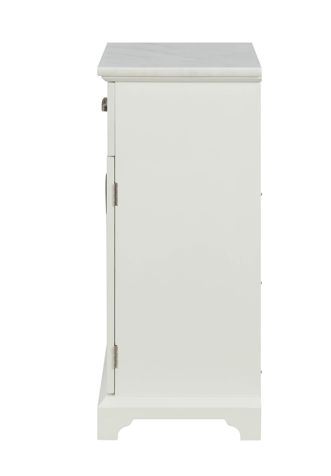 White Classy Cabinet By Homeroots | Cabinets | Modishstore - 2