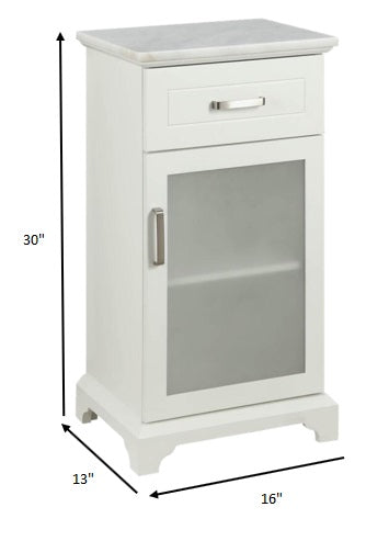 White Classy Cabinet By Homeroots | Cabinets | Modishstore - 7