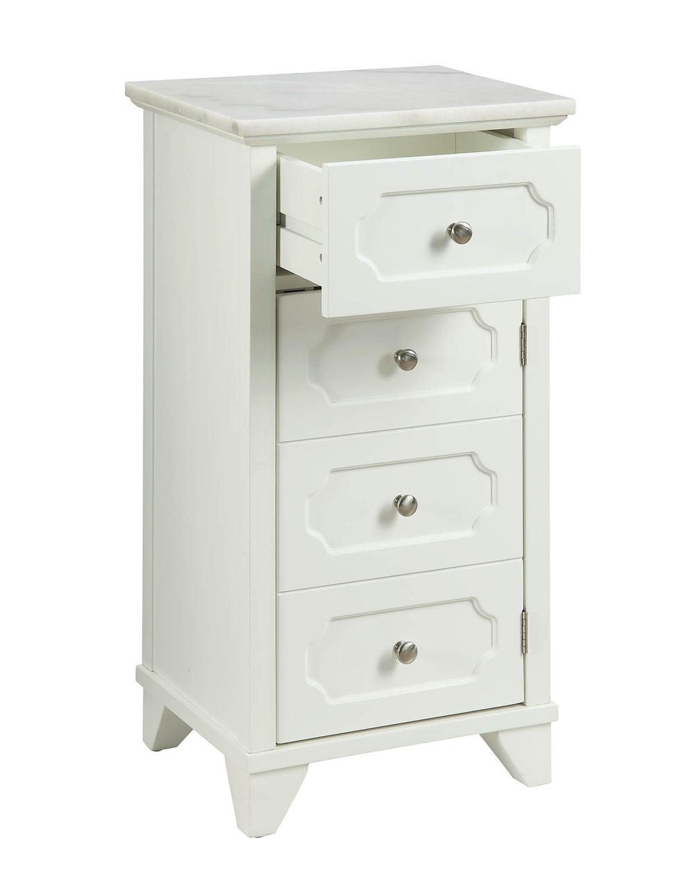 White Stunning Cabinet By Homeroots | Cabinets | Modishstore - 4