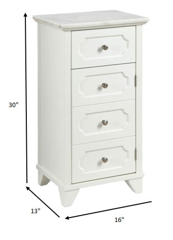 White Stunning Cabinet By Homeroots | Cabinets | Modishstore - 7