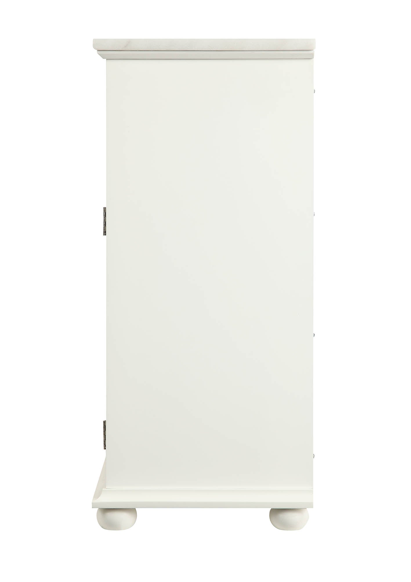 White Alluring Cabinet By Homeroots | Cabinets | Modishstore - 3