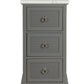 Grey Mdf Cabinet By Homeroots | Cabinets | Modishstore - 2