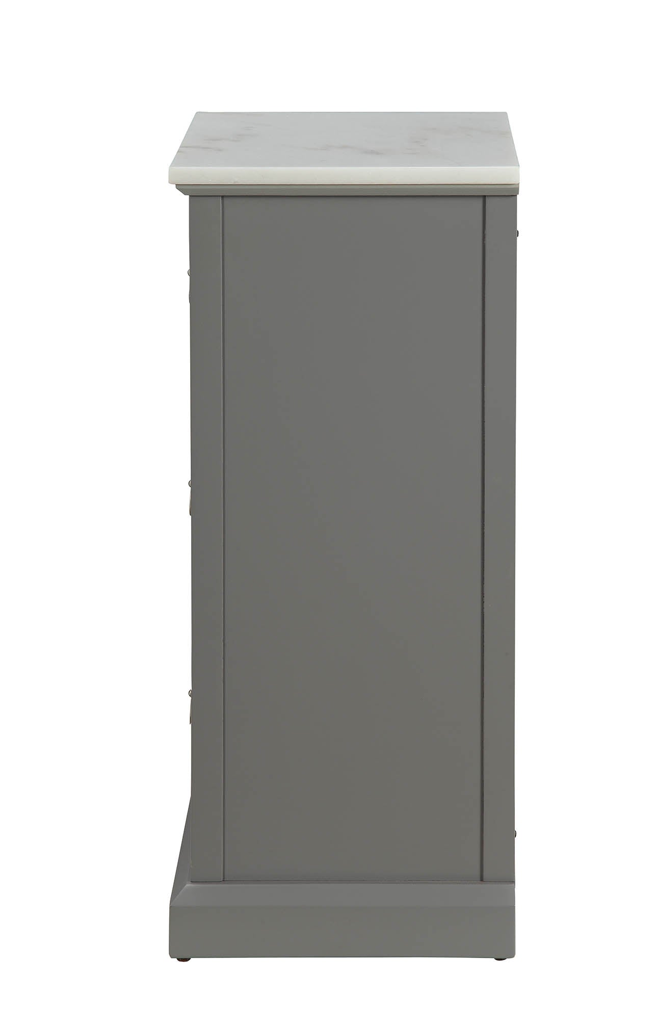 Grey Mdf Cabinet By Homeroots | Cabinets | Modishstore - 2