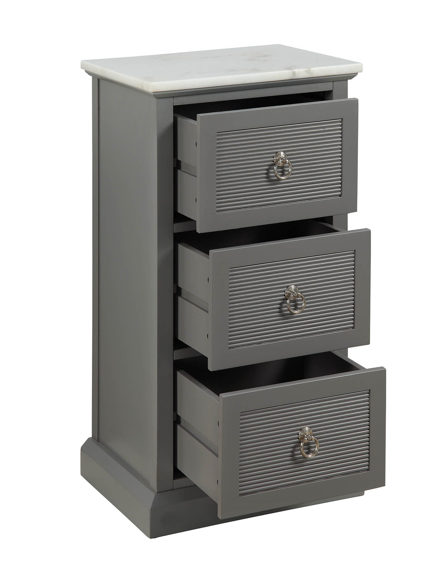Grey Mdf Cabinet By Homeroots | Cabinets | Modishstore - 4