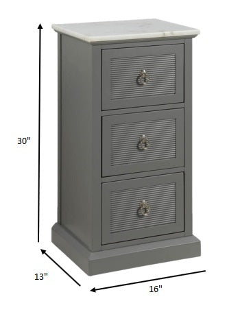 Grey Mdf Cabinet By Homeroots | Cabinets | Modishstore - 7
