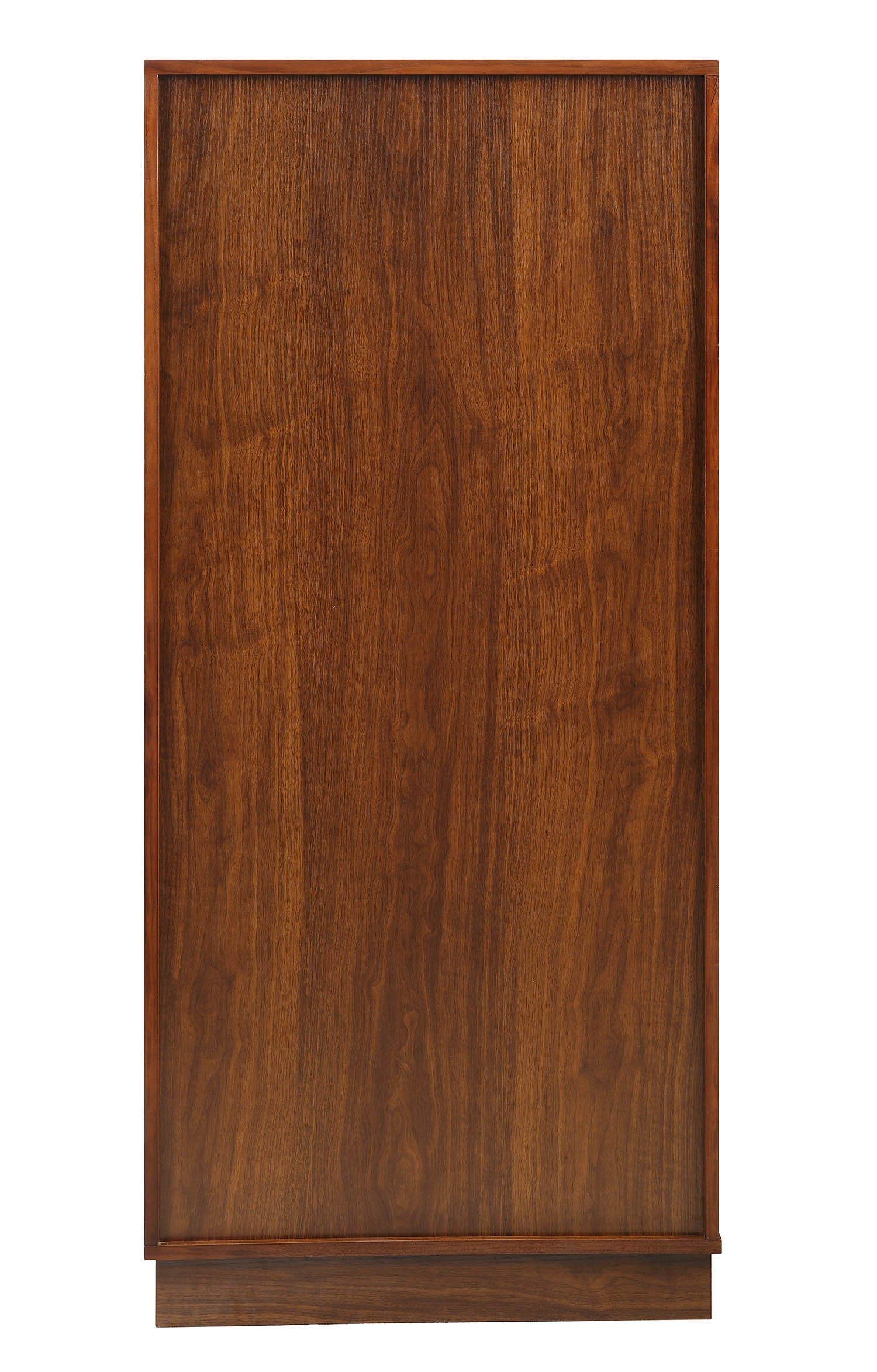 Walnut Mdf Wine Cabinet By Homeroots | Cabinets | Modishstore - 3