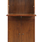 Walnut Mdf Wine Cabinet By Homeroots | Cabinets | Modishstore - 4