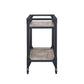 Black Metal Serving Cart By Homeroots - 319144 | Bar Carts | Modishstore - 4