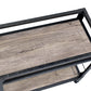 Black Metal Serving Cart By Homeroots - 319144 | Bar Carts | Modishstore - 5