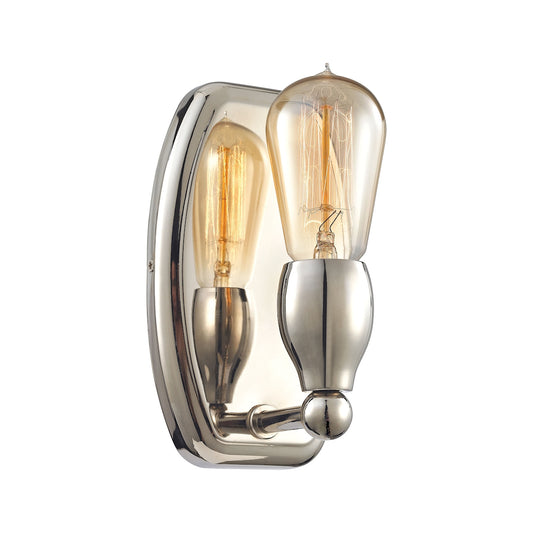 Vernon 1-Light Vanity Lamp in Polished Nickel ELK Lighting | Vanity Light | Modishstore