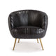 Beretta Leather Chair Cappuccino By Regina Andrew | Armchairs | Modishstore - 7