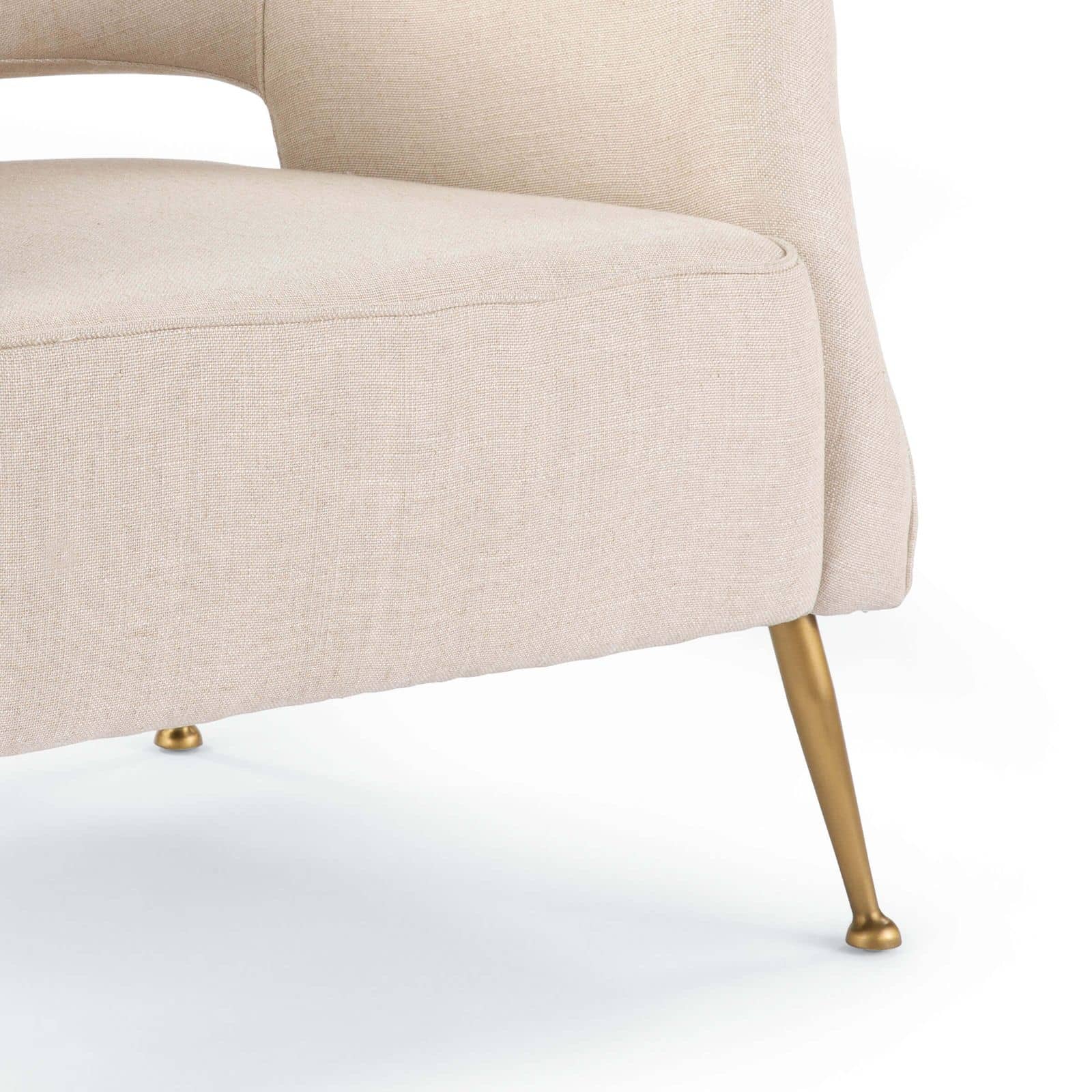 Mimi Linen Chair By Regina Andrew | Armchairs | Modishstore - 3