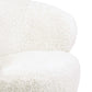 Myra Swivel Chair Boucle Faux Wool By Regina Andrew | Armchairs | Modishstore - 4