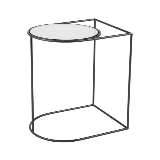 Thermo Accent Table in Grey and Smoked ELK Home | Accent Tables | Modishstore