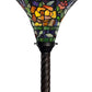 Tiffany-style Rose Torchiere By Homeroots | Floor Lamps | Modishstore - 3